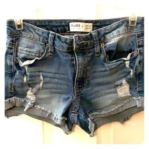 Super cute Size 5 mud short jean shorts